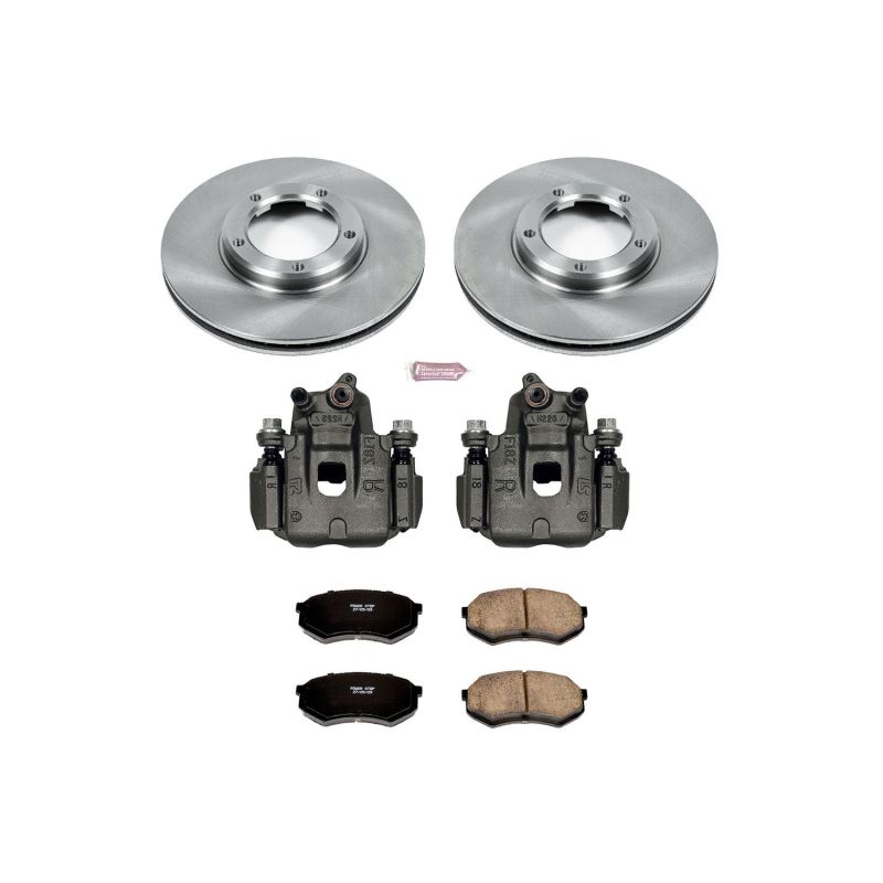 PowerStop PSB Autospecialty Kit w/Cals Brakes, Rotors & Pads Brake Kits - OE main image