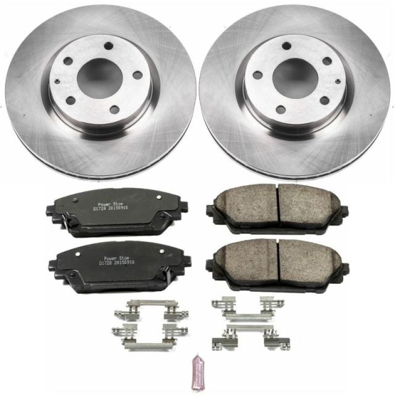 PowerStop PSB Autospecialty Kit Brakes, Rotors & Pads Brake Kits - OE main image