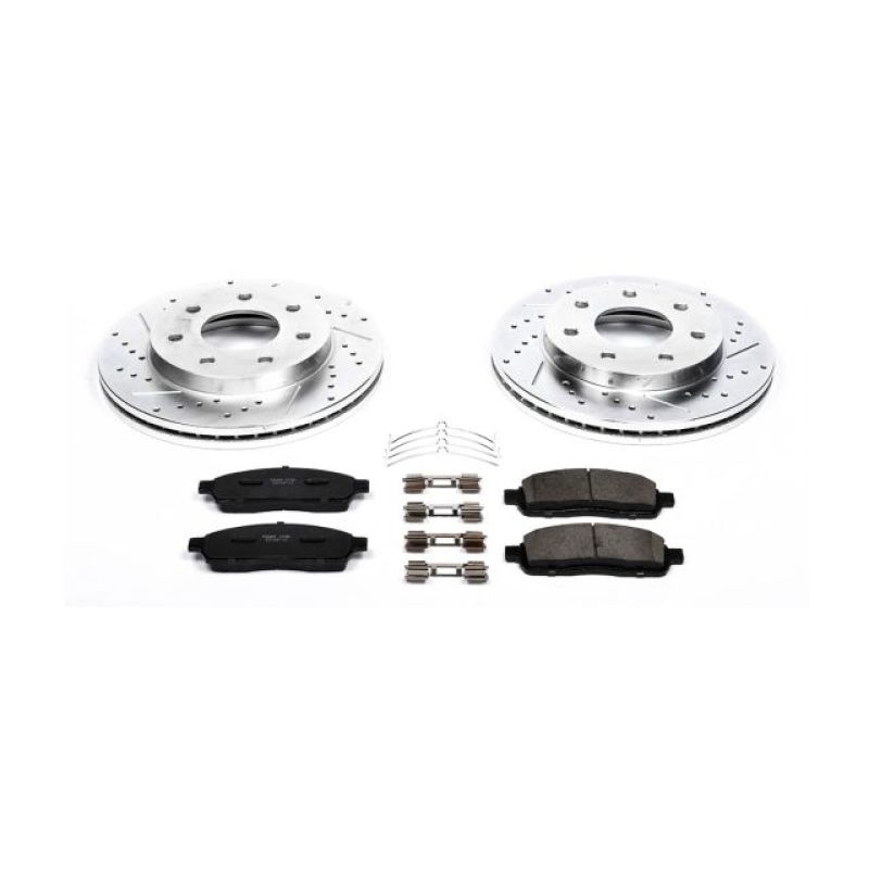 PowerStop PSB Z23 Evolution Kit Brakes, Rotors & Pads Brake Kits - Performance D&S main image