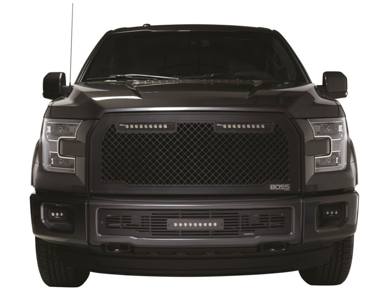 Putco 2015-2017, Ford F150 - Lighted with two 10" Luminix Light Bars