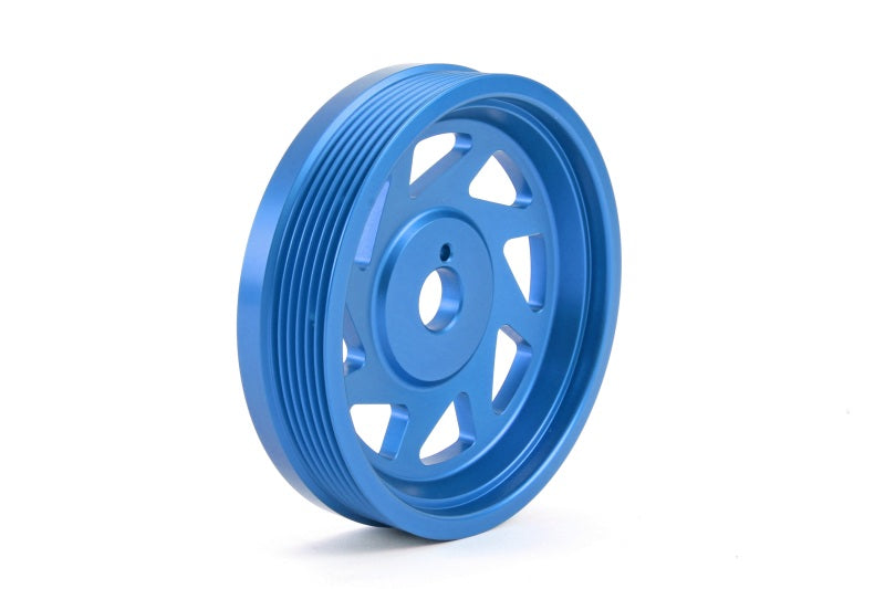 Perrin 15-18 Subaru WRX / 13-20 BRZ / 14-18 Forester XT FA/FBCrank Pulley - Blue PSP-ENG-101BL