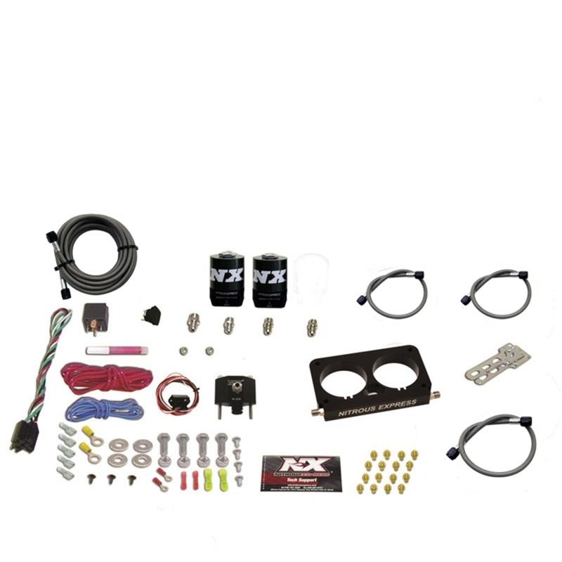 Nitrous Express 96-04 Ford Mustang Cobra/Mach 1 4 Valve (Stock TB) Nitrous Kit (50-300HP) w/o Bottle 20950D-00 Main Image