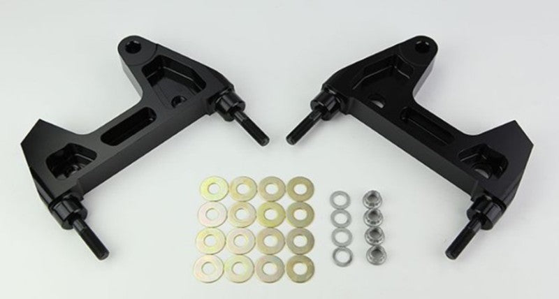 Wilwood Brackets (2) - w/Mounting Kit - SL6R - Pinto/Mustang II 13in Rotor 249-9858/59