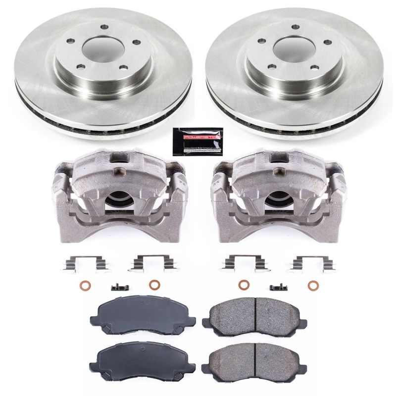 PowerStop PSB Autospecialty Kit w/Cals Brakes, Rotors & Pads Brake Kits - OE main image