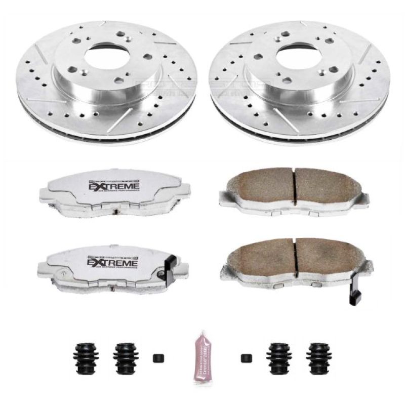 PowerStop PSB Z26 Street Warrior Kit Brakes, Rotors & Pads Brake Kits - Performance D&S main image