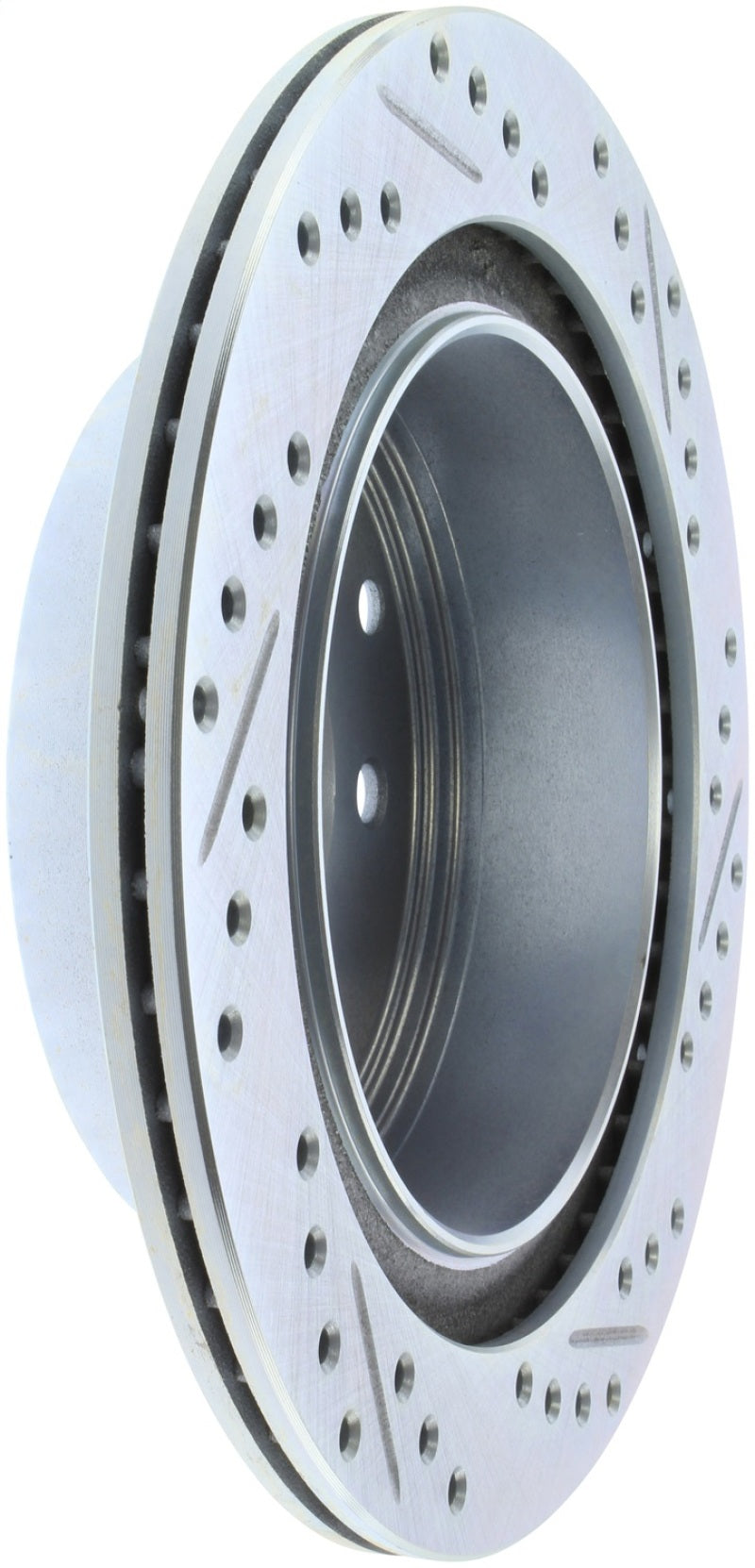 StopTech Select Sport Nissan Slotted and Drilled Right Rear Rotor 227.42077R