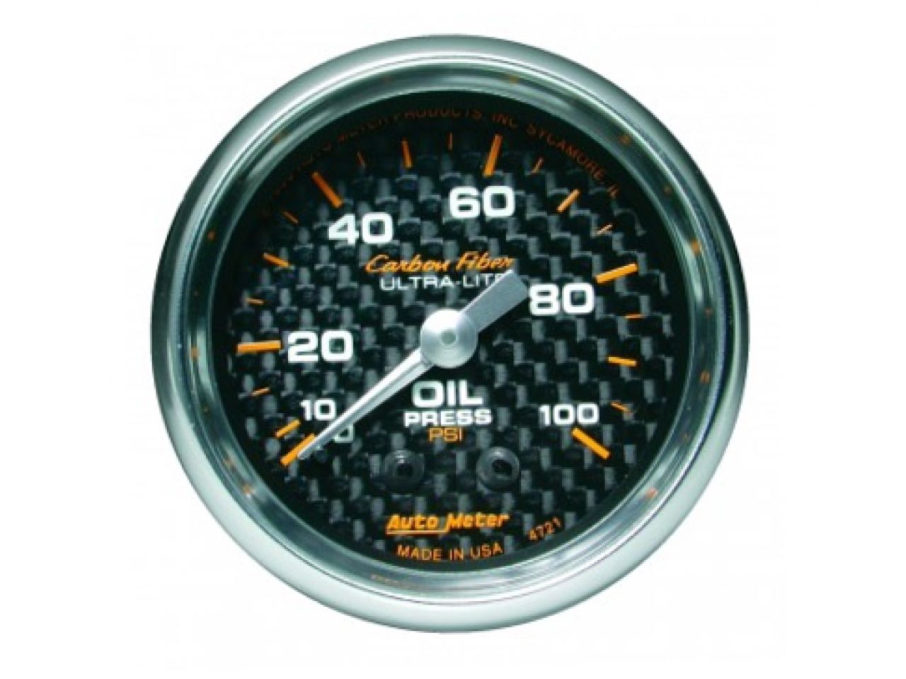 Autometer Oil Pressure Gauge 4721 Item Image