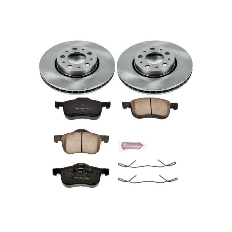 PowerStop PSB Autospecialty Kit Brakes, Rotors & Pads Brake Kits - OE main image