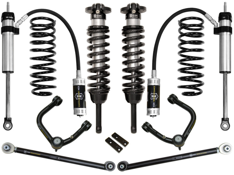 ICON 2010+ Toyota FJ/4Runner 0-3.5in Stage 4 Suspension System w/Tubular Uca K53064T