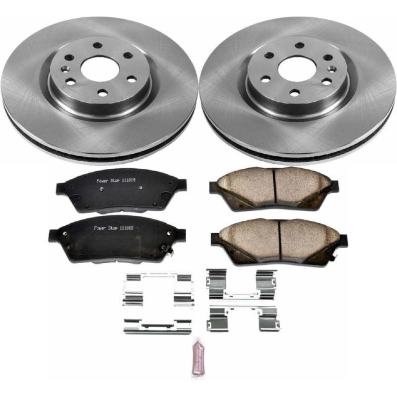 PowerStop PSB Autospecialty Kit Brakes, Rotors & Pads Brake Kits - OE main image