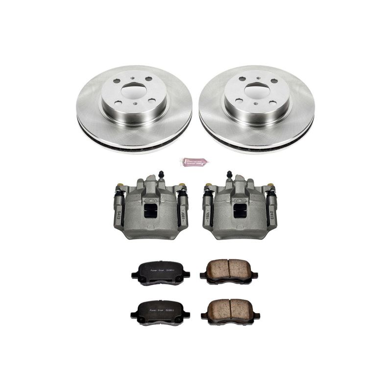 PowerStop PSB Autospecialty Kit w/Cals Brakes, Rotors & Pads Brake Kits - OE main image