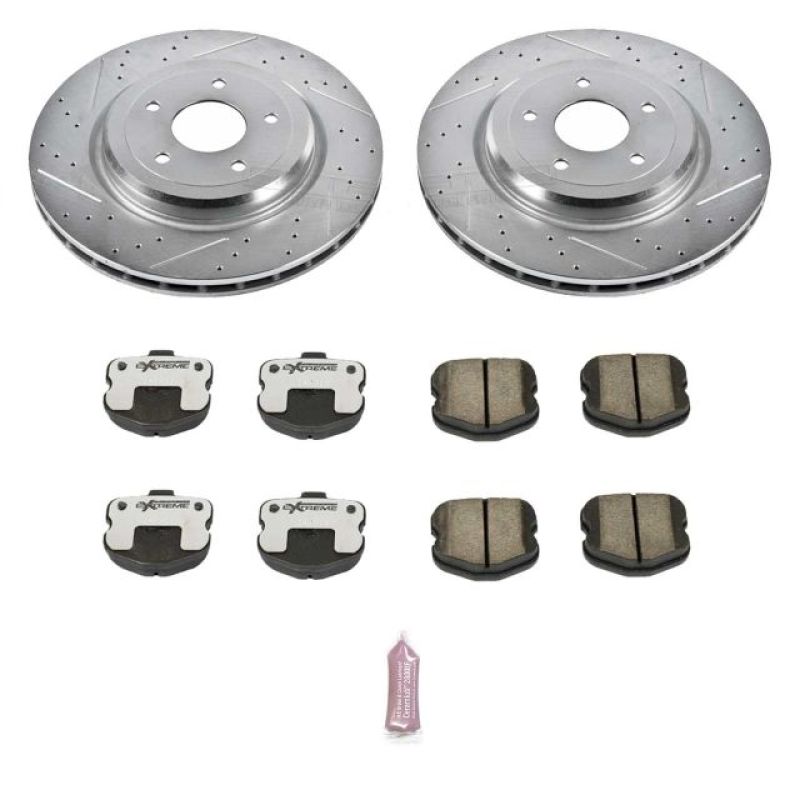 PowerStop PSB Z26 Street Warrior Kit Brakes, Rotors & Pads Brake Kits - Performance D&S main image