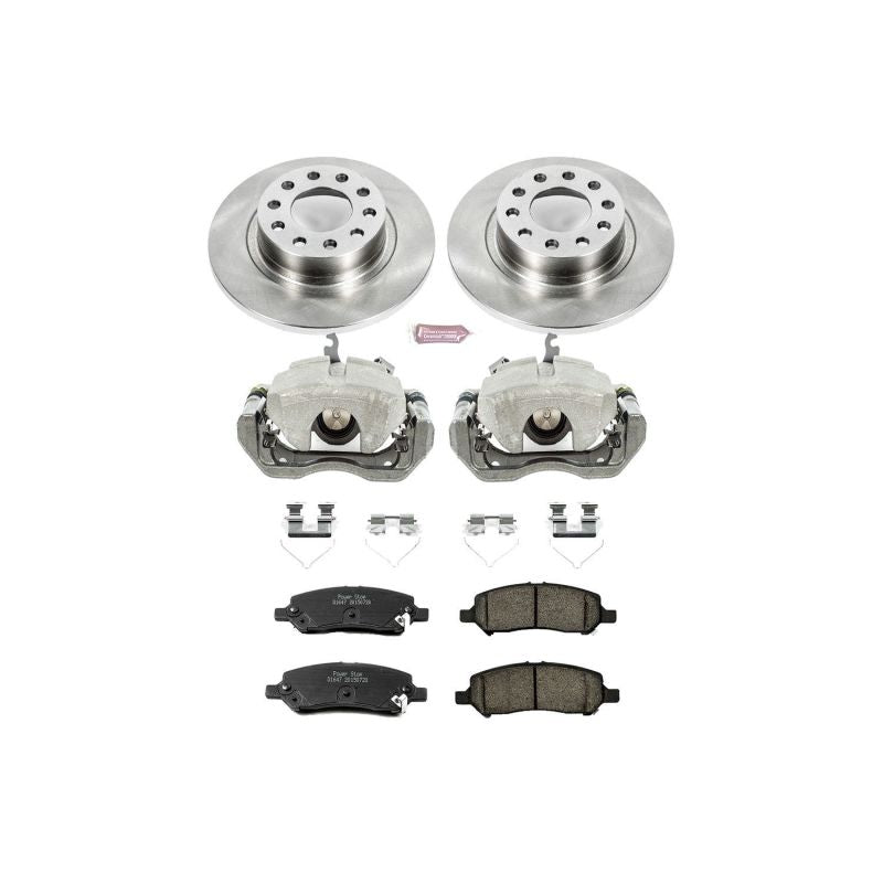 PowerStop PSB Autospecialty Kit w/Cals Brakes, Rotors & Pads Brake Kits - OE main image