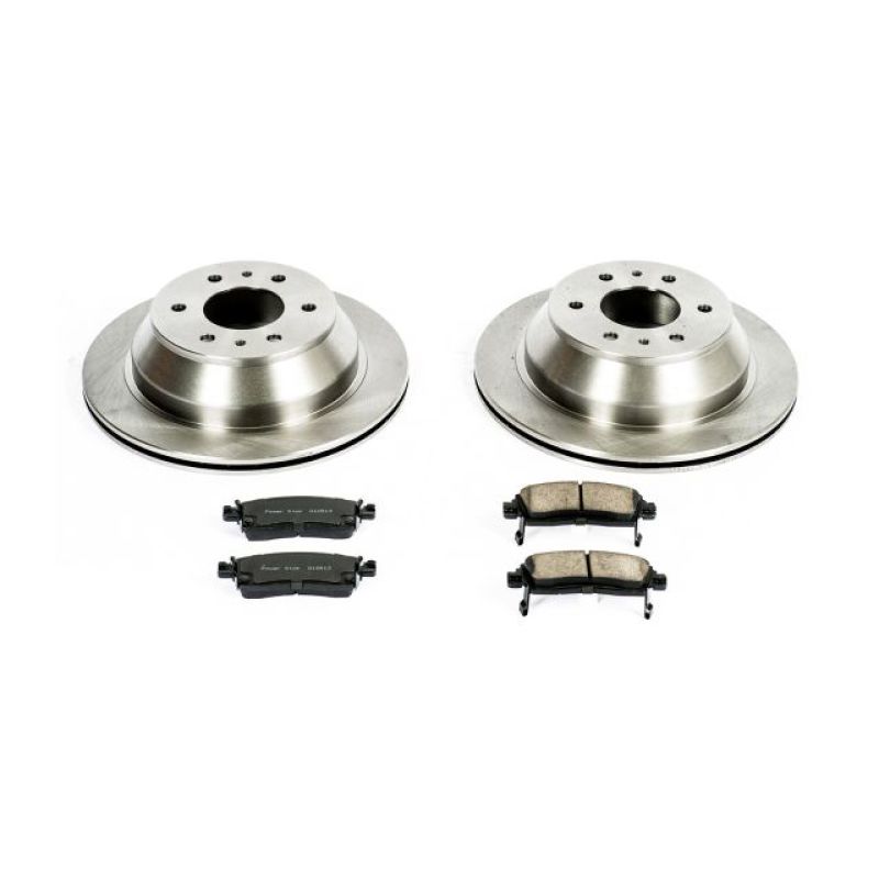 PowerStop PSB Autospecialty Kit Brakes, Rotors & Pads Brake Kits - OE main image