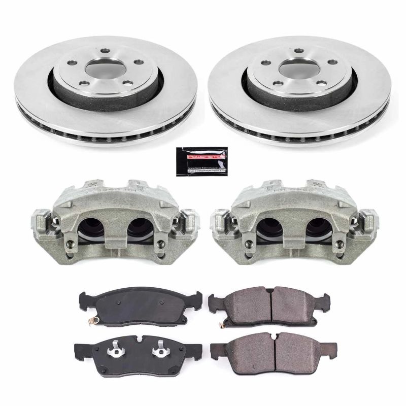 PowerStop PSB Autospecialty Kit w/Cals Brakes, Rotors & Pads Brake Kits - OE main image