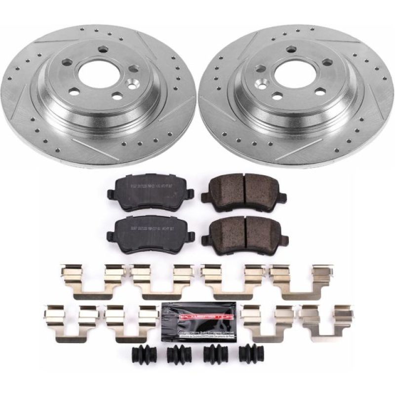 PowerStop PSB Z23 Evolution Kit Brakes, Rotors & Pads Brake Kits - Performance D&S main image