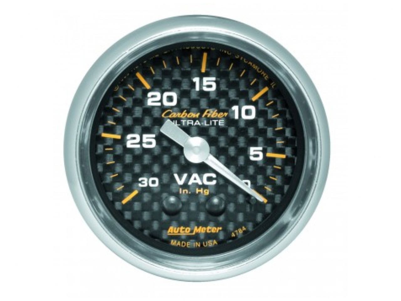 Autometer Vacuum Gauge 4784 Item Image