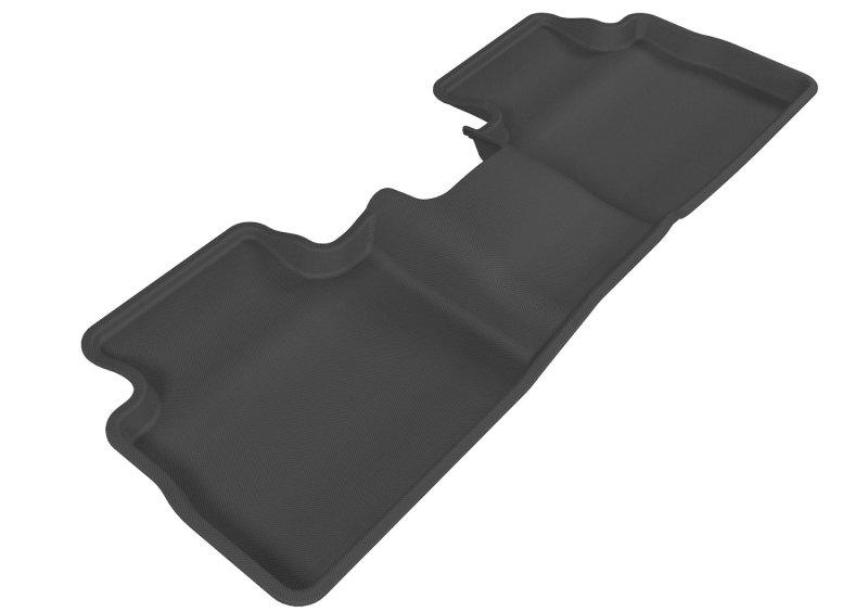 3D MAXpider 2008-2013 Nissan Rogue Kagu 2nd Row Floormats - Black L1NS02921509 Main Image