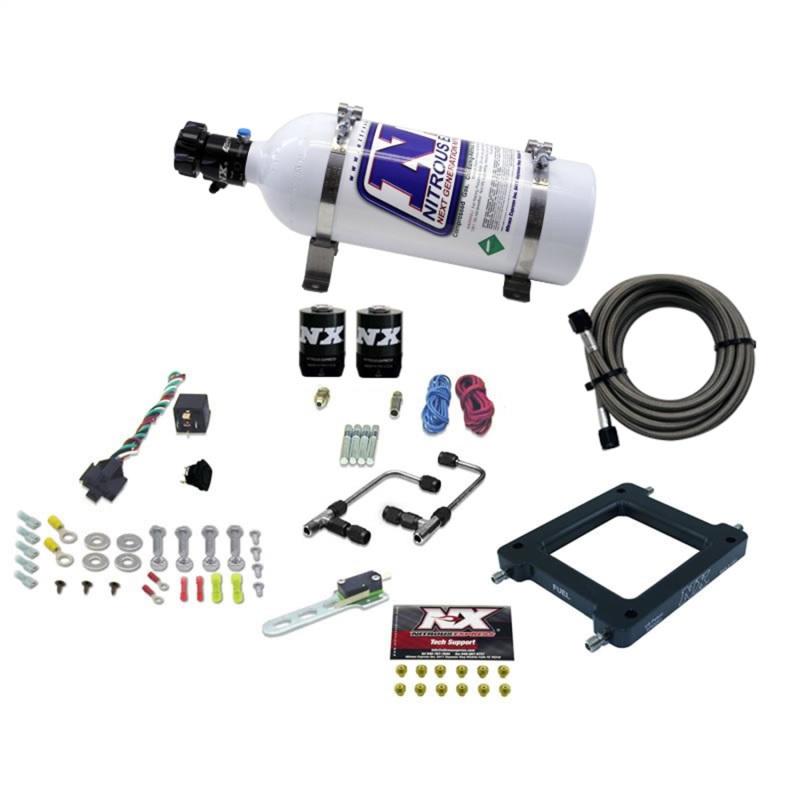 Nitrous Express Dominator Gemini Stage 6 Alcohol Nitrous Kit w/5lb Bottle 60075-05 Main Image