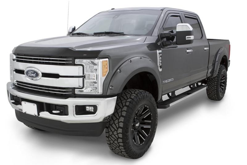 Bushwacker 17-18 Ford F-250 Super Duty Pocket Style Flares 4pc - Oxford White 20942-12 Main Image