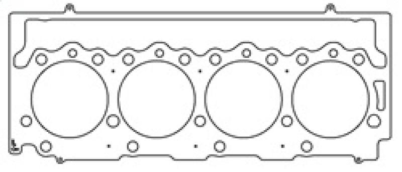 Cometic 91-95 GM 6.5L Diesel 4.100 inch Bore .098 inch MLS-5 LHS Headgasket C5884-098 Main Image