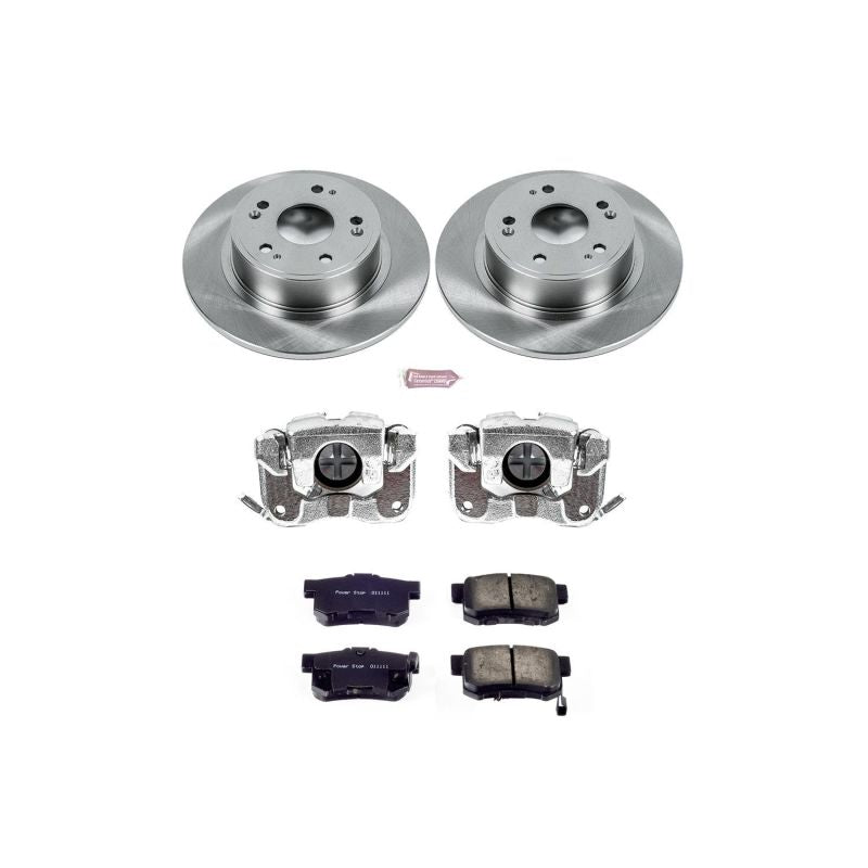 PowerStop PSB Autospecialty Kit w/Cals Brakes, Rotors & Pads Brake Kits - OE main image