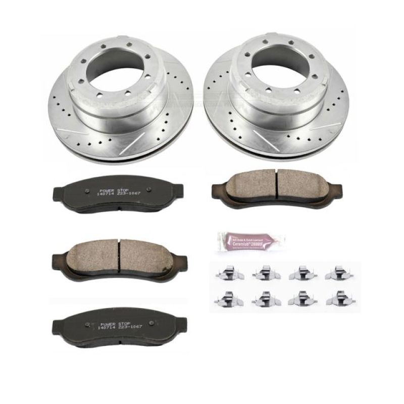 PowerStop PSB Z23 Evolution Kit Brakes, Rotors & Pads Brake Kits - Performance D&S main image