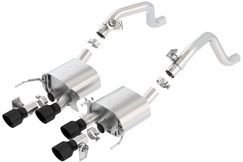 Borla BOR Axle Back Kit ATAK Exhaust, Mufflers & Tips Axle Back main image