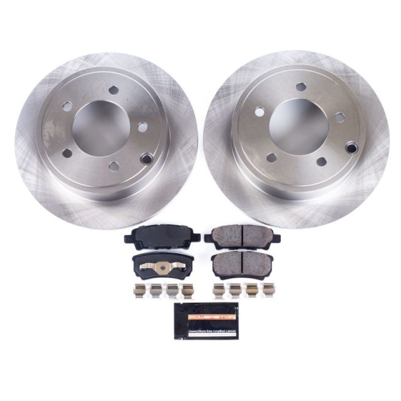 PowerStop PSB Autospecialty Kit Brakes, Rotors & Pads Brake Kits - OE main image