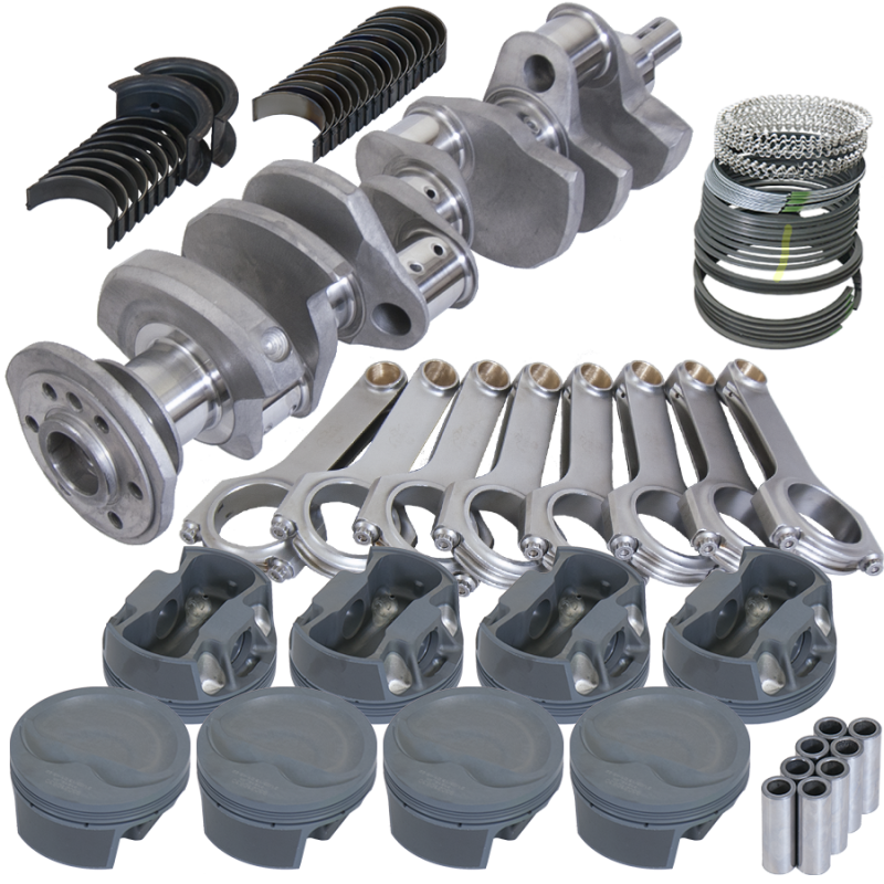 Eagle Chevrolet Small Block 5.7L V8 Balanced Rotating Assembly Kit 4.030in Bore 3.750in Stroke B12010030