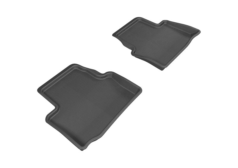 3D MAXpider 2013-2019 Cadillac ATS/ATS-V Kagu 2nd Row Floormats - Black L1CD00621509