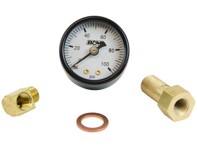 B&M Racing Fuel Pressure Gauge