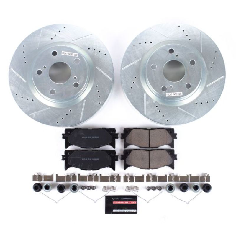 PowerStop PSB Z23 Evolution Kit Brakes, Rotors & Pads Brake Kits - Performance D&S main image