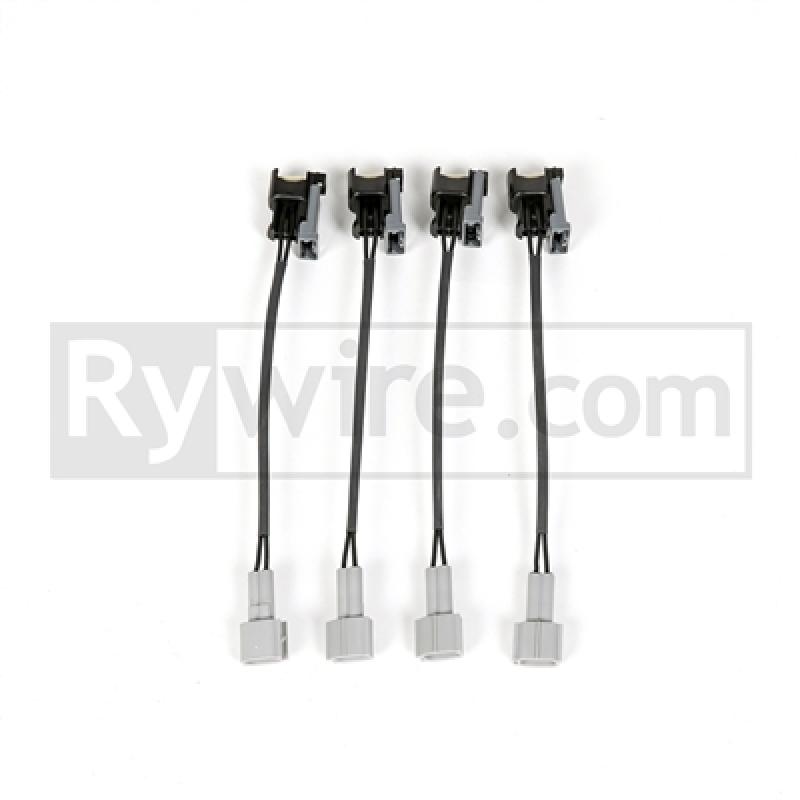 Rywire RDX Harness to Injector Dynamics (EV14) Injector Adapters RY-INJ-ADAPTER-RDX-ID1 Main Image