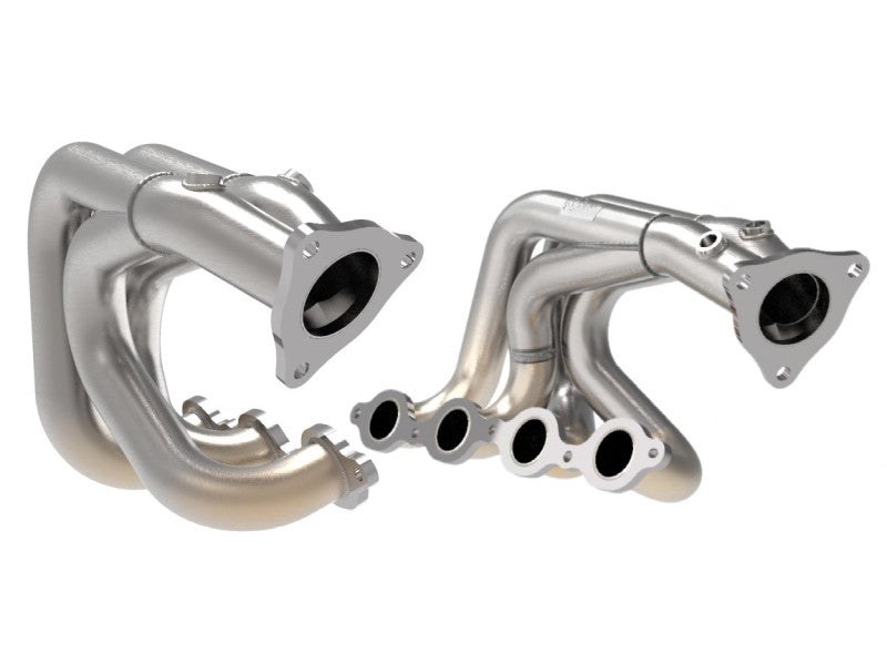 aFe Twisted 304SS Header 2020 Chevy Corvette (C8) 6.2L V8 48-34148