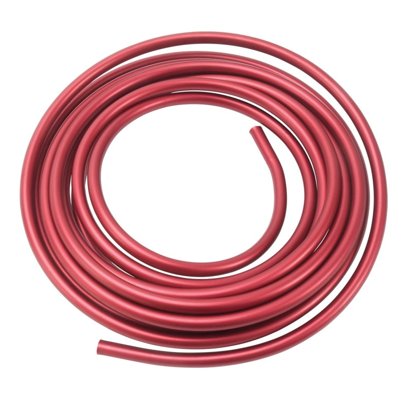 Russell 1/2 Inch Aluminum Fuel Line (Red Finish)