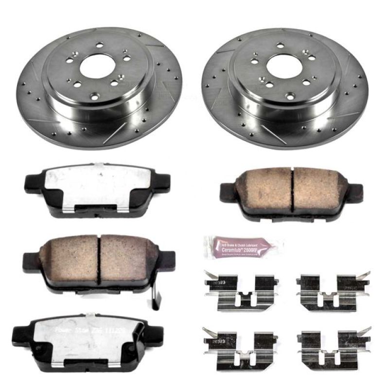 PowerStop PSB Z36 Truck & Tow Kit Brakes, Rotors & Pads Brake Kits - Performance D&S main image