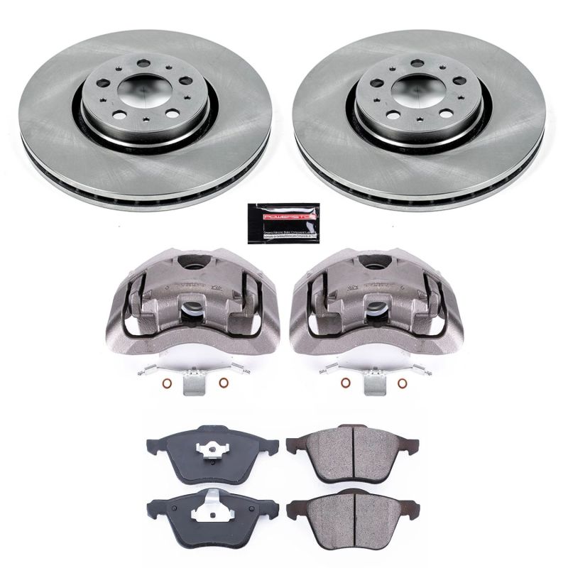 PowerStop PSB Autospecialty Kit w/Cals Brakes, Rotors & Pads Brake Kits - OE main image