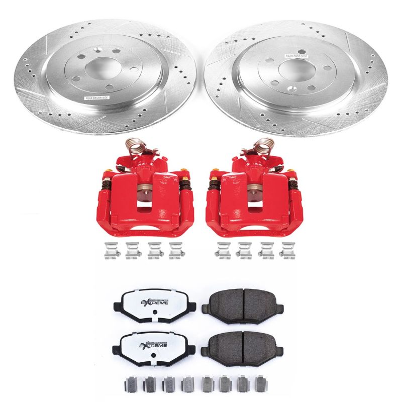 PowerStop PSB Z36 Truck & Tow Kit w/Cals Brakes, Rotors & Pads Brake Kits - Performance D&S main image