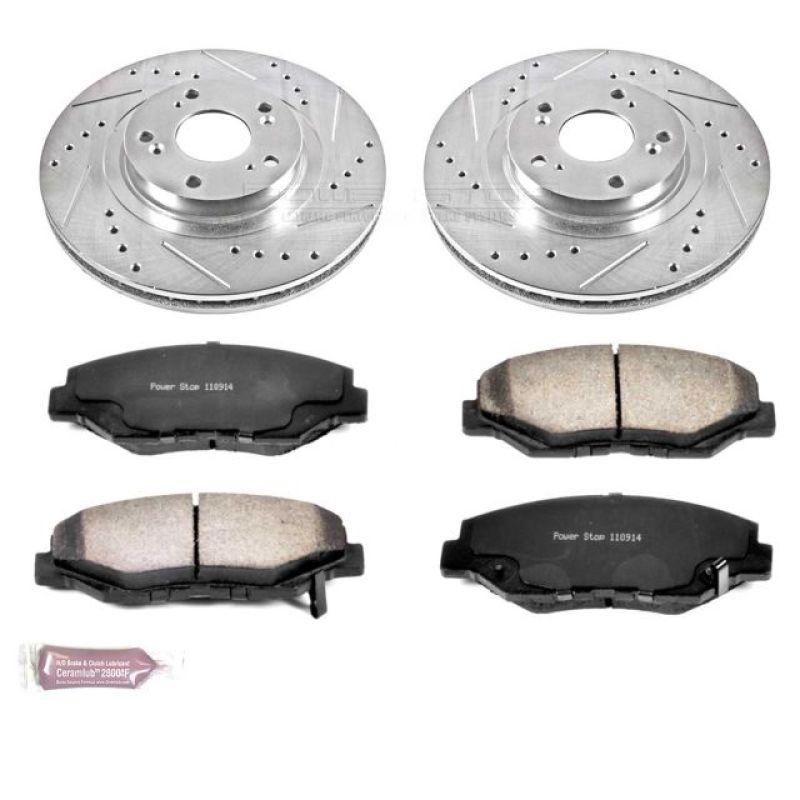 PowerStop PSB Z36 Truck & Tow Kit Brakes, Rotors & Pads Brake Kits - Performance D&S main image