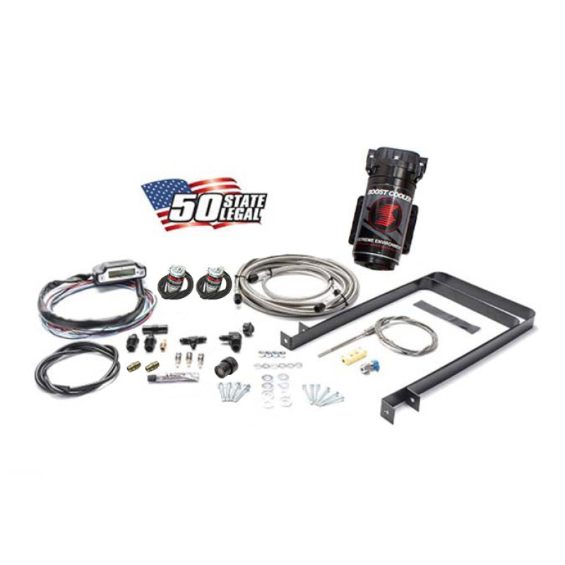 Snow Performance Univ. Stg 3 Boost Cooler Water Inj. Kit TD (SS Braided Line/4AN Fittings) w/o Tank SNO-50100-BRD-T