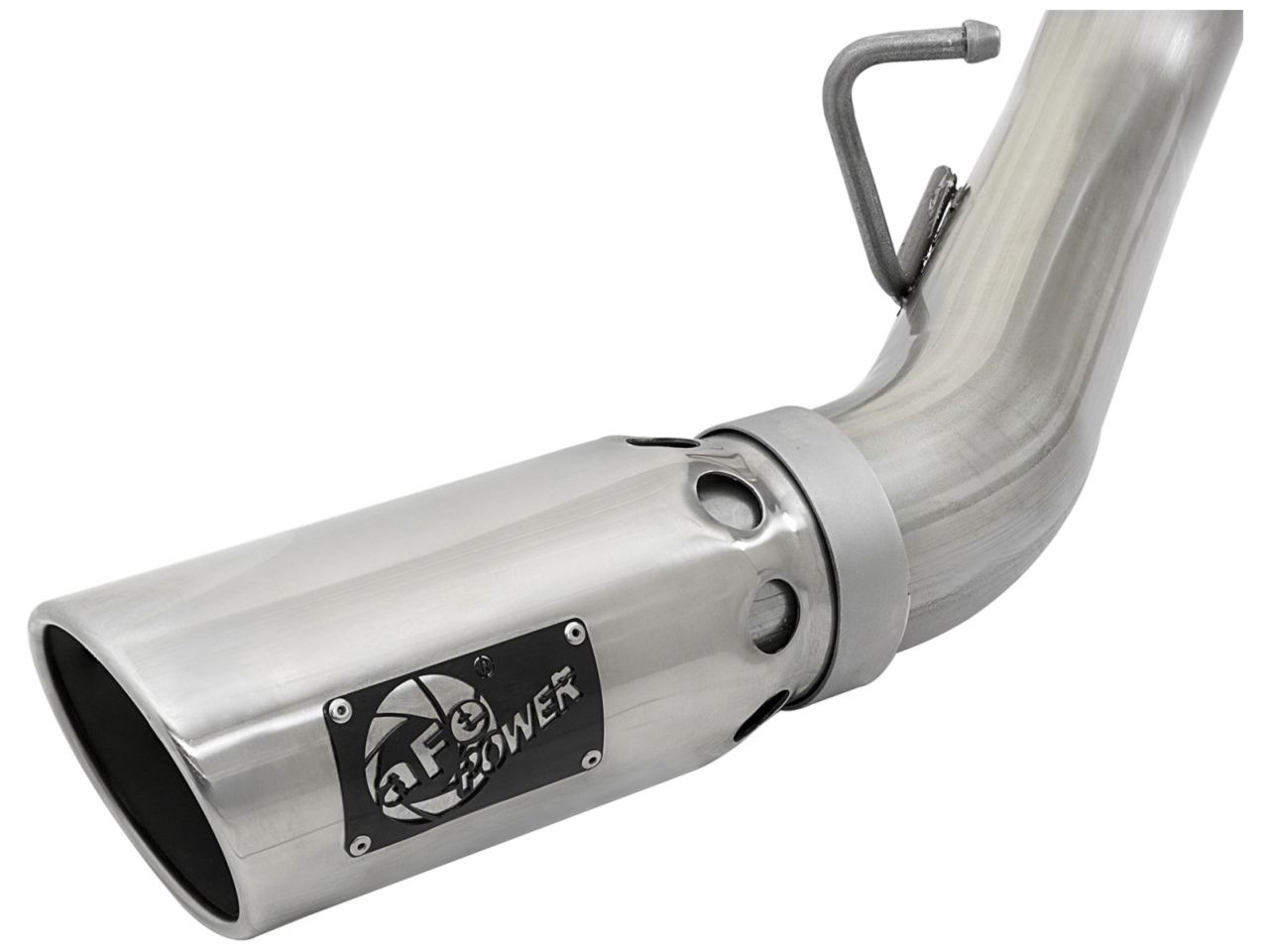 aFe ATLAS 4in Aluminized Steel DPF-Back Exhaust System w/Dual Rear Exit