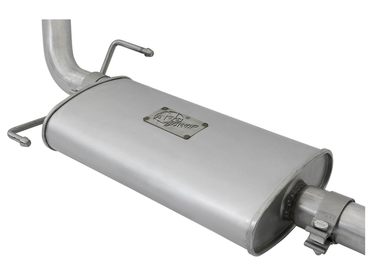 aFe Scorpion 2-1/2" Aluminized Steel CatBack Exhaust System w/Polished Tip