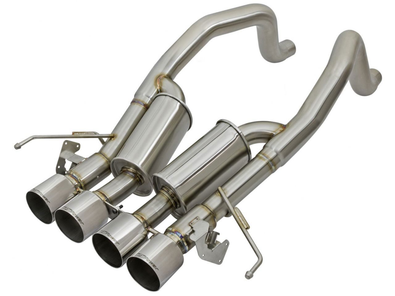 aFe Axle Back Exhaust 49-34082-P Item Image