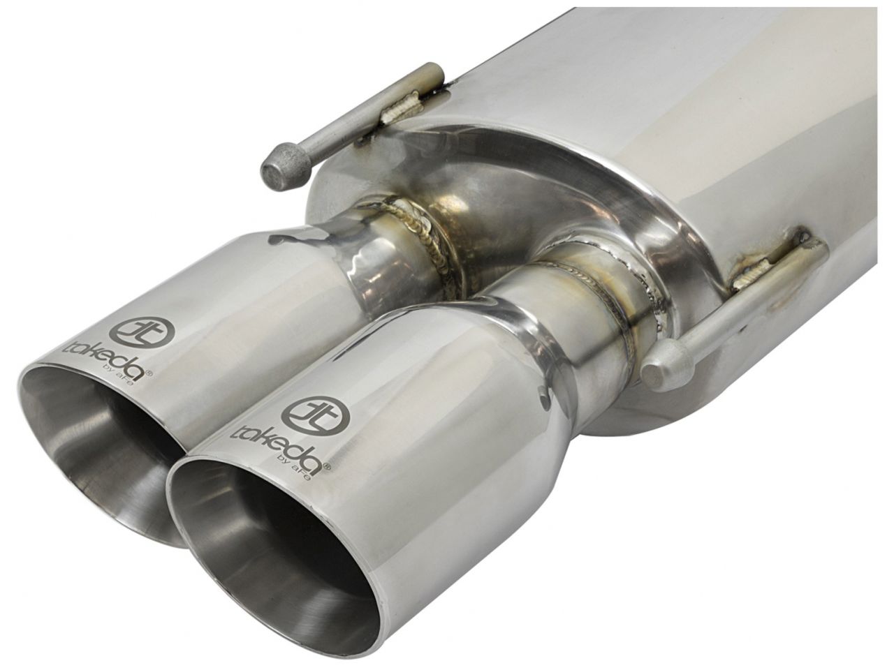 aFe Takeda 2in Stainless Steel Axle-Back Exhaust Sys w/Polished Tips Lexus