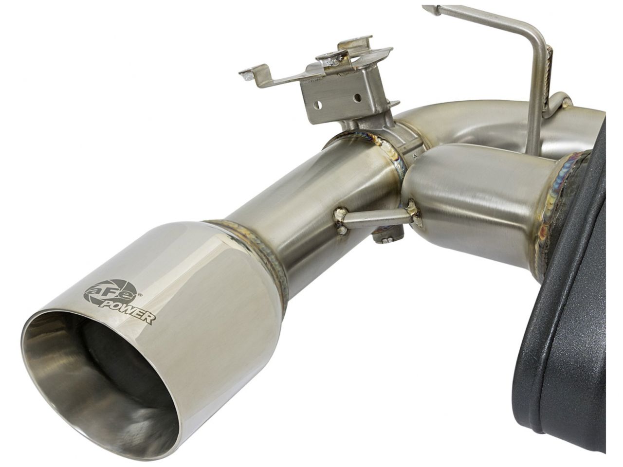 aFe MACH Force-Xp Axle-Back Stainless Steel Exhaust System w/Polished Tips