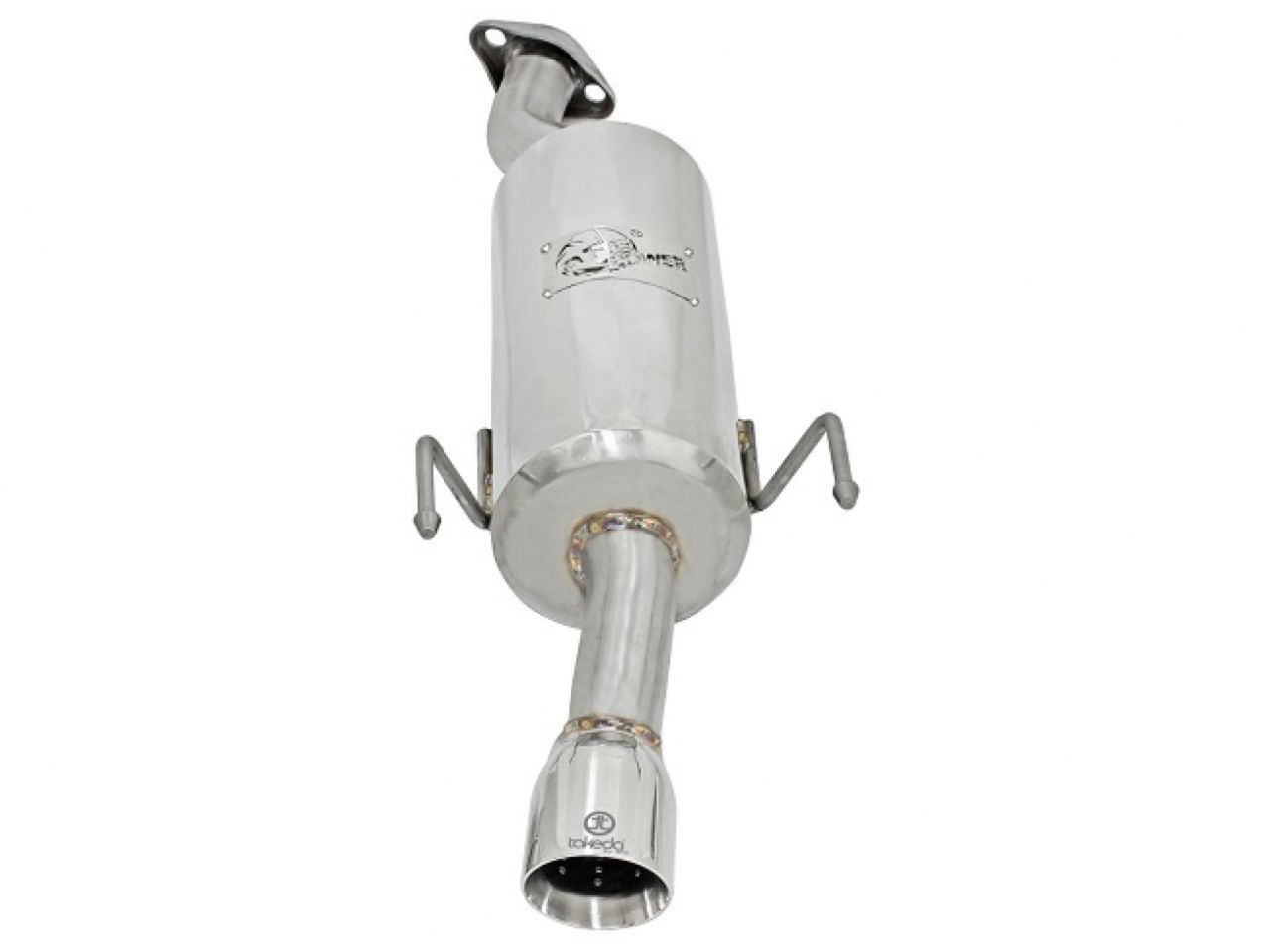 aFe Takeda 2in 304 Stainless Steel Axle-Back Exhaust w/Polished Tip Honda