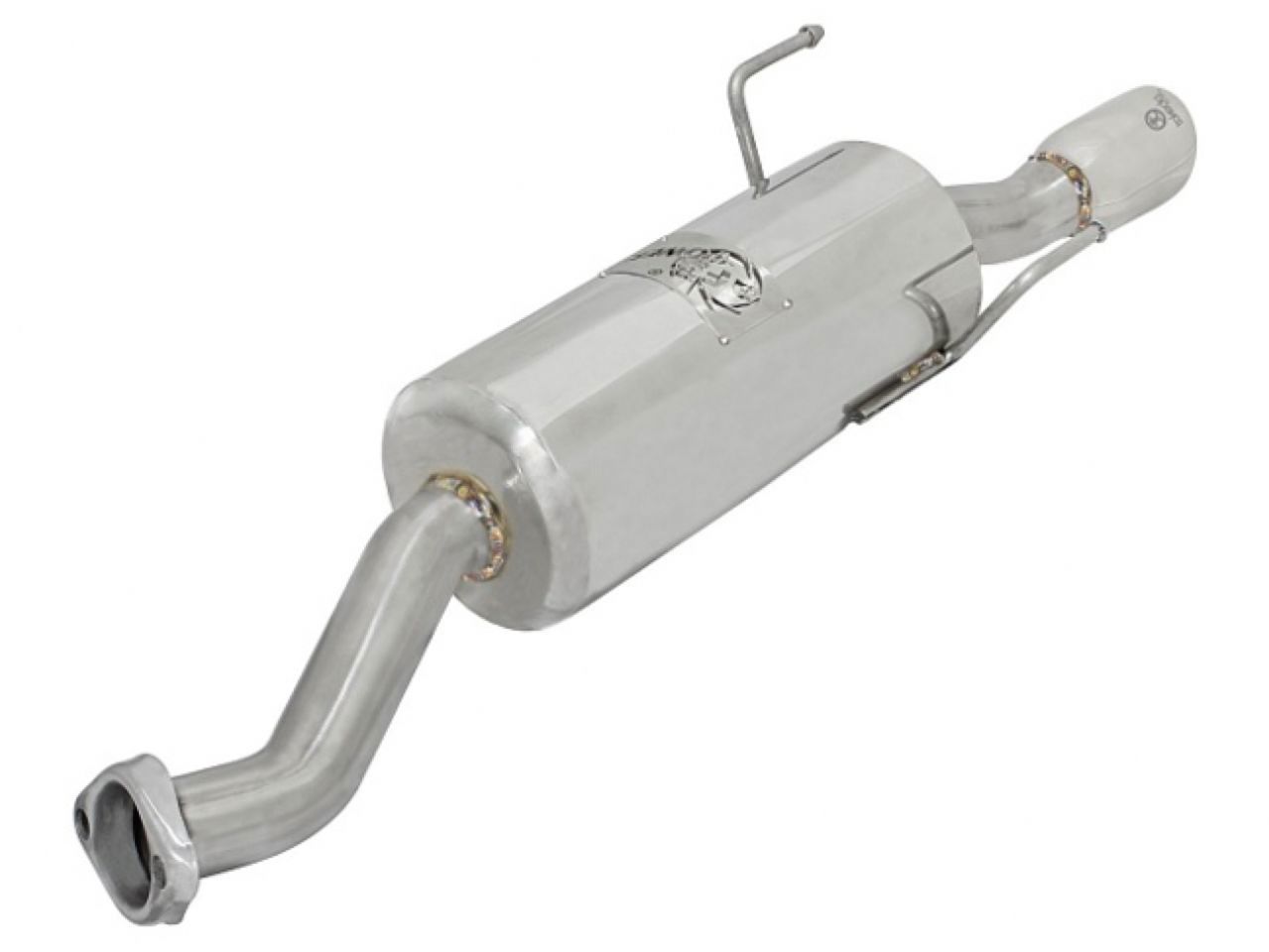 aFe Takeda 2in 304 Stainless Steel Axle-Back Exhaust w/Polished Tip Honda