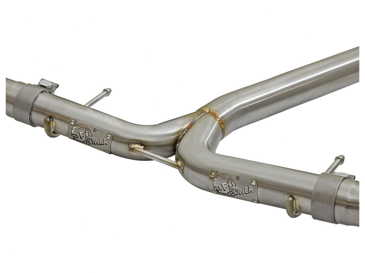 aFe Takeda 2-1/4 to 2-1/2in 304 Stainless Steel Cat-Back Exhaust w/Anodize