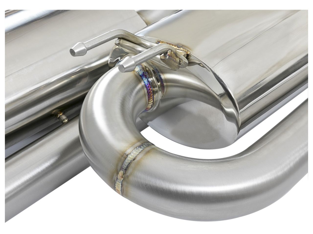 aFe Takeda 3in 304 Stainless Steel Cat-Back Exhaust System w/ Dual Center